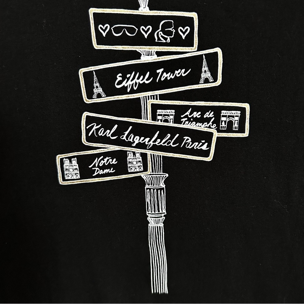 Karl Lagerfeld Short Sleeve Graphic Tee - Picture 3 of 8